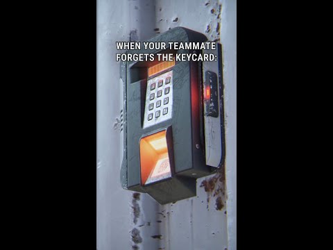 When your teammate forgets the damn keycard as you’re all about to push! 💳