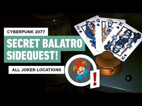 Cyberpunk 2077 – Secret Balatro Quest Added in Update 2.2 | All Joker Locations Guide