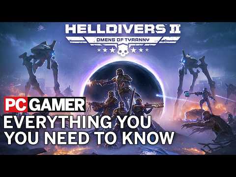Helldivers 2  -The Illuminates are here! Omens of Tyranny gameplay and details