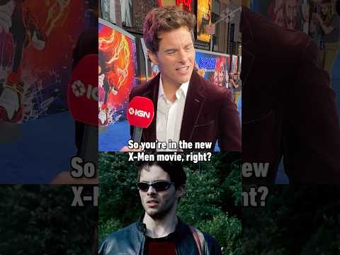 We asked an X-Men question but it didn’t go well. #jamesmarsden #cyclops #xmen #sonicmovie3 #sonic