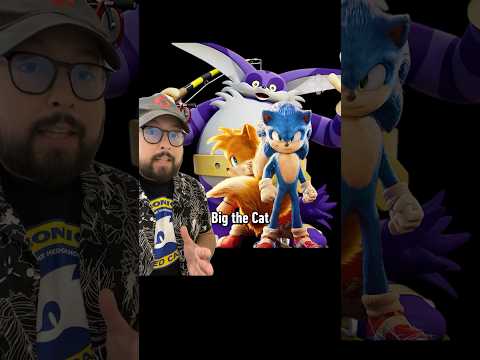 Big the Cat AND Rouge the Bat in the Sonic movies?! #sonicmovie3 #bigthecat #rougethebat #sonic #ign