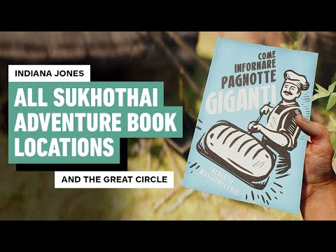 Indiana Jones and the Great Circle: All Sukhothai Adventure Book Locations