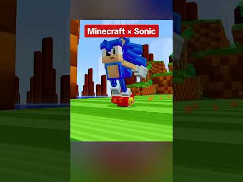 You can play as Sonic, Shadow, Tails, Knuckles, and Amy in Minecraft?? Sign us UP! #sonic #minecraft