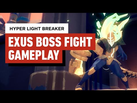 Hyper Light Breaker: Boss Fight Gameplay vs. Exus