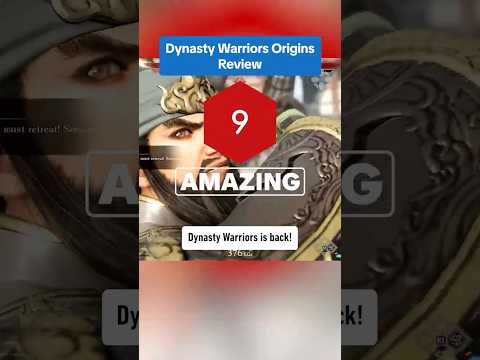 Dynasty Warriors: Origins is AMAZING! We gave it a 9 out of 10 on IGN. #ign #review #dynastywarriors
