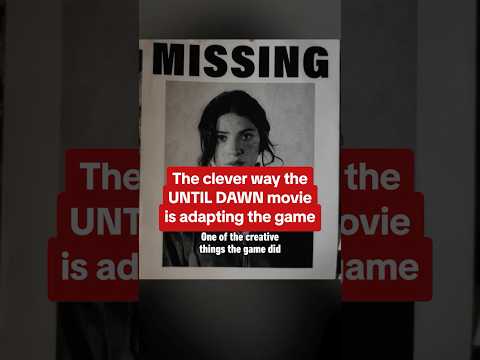 Until Dawn movie will be about teens stuck in a horror time loop. #untildawn #movie #gaming #sony