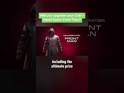 Call of Duty has a premium event pass for the Squid Game crossover. #cod #squidgame #callofduty