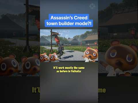Assassin’s Creed Shadows has an Animal Crossing-like mode?! #assassinscreedshadows #animalcrossing