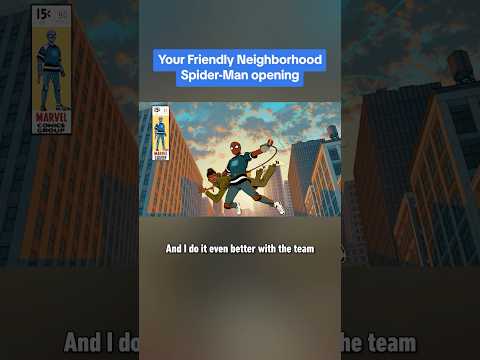 Theme Song for Your Friendly Neighborhood Spider-Man! Will you be watching? #spiderman #theme #intro