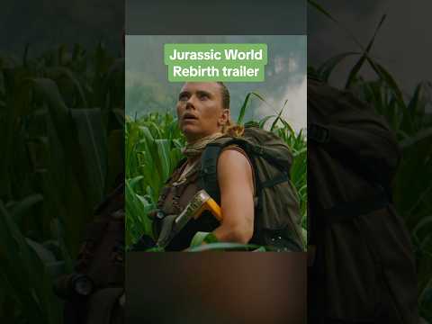 Scarlett Johansson, Mahershala Ali, and Jonathan Bailey star in Jurassic World Rebirth #movie