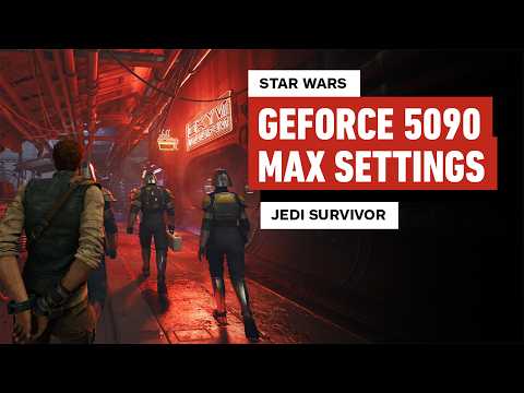 30 Minutes of Star Wars Jedi: Survivor on GeForce RTX 5090 – 4K + Max Settings
