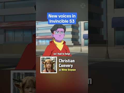 New voices in Invincible S3