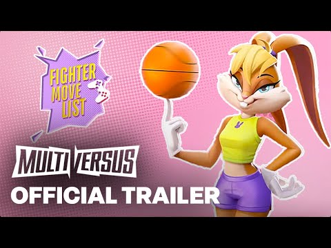 MultiVersus – Lola Bunny Fighter Move Set Breakdown Trailer