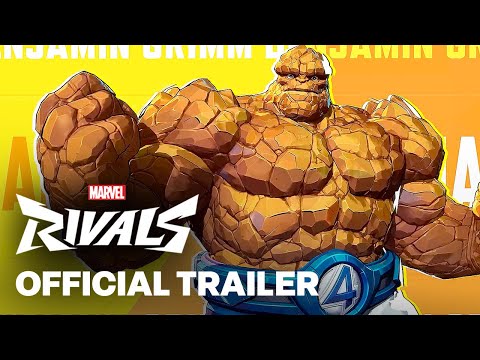 Marvel Rivals – The Thing Character Gameplay Reveal Trailer | You Know What Time It Is