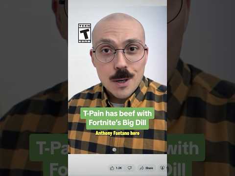 T-Pain vs. Big Dill in Fortnite?! Are we getting an Anthony Fantano skin?! #fortnite #rap #gaming