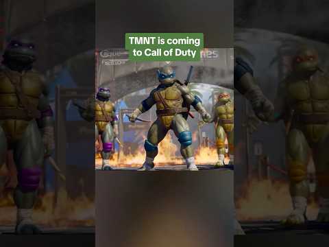 Are you getting the Teenage Mutant Ninja Turtles in Call of Duty? #tmnt #cod #callofduty #gaming