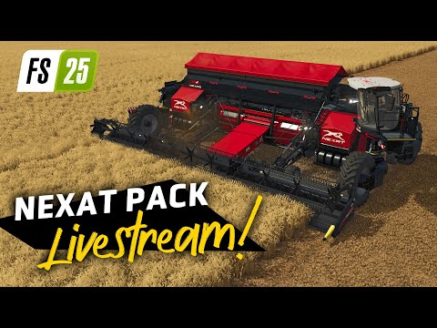 NEXAT Pack Livestream – Farming Simulator 25 | Showcase, Interview, Giveaways and more