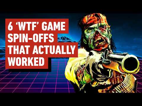 6 WTF Video Game Spin-Offs That Actually Worked