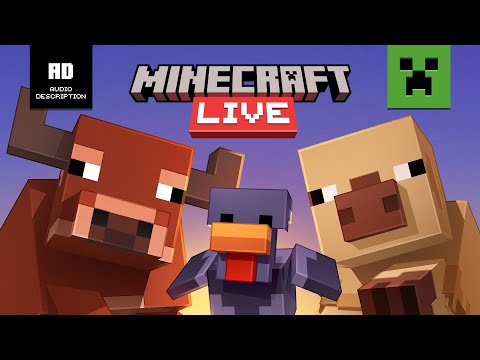 [Audio Description] Minecraft LIVE – March 2025