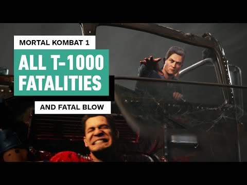 Mortal Kombat 1: All T-1000 Fatalities and Fatal Blow