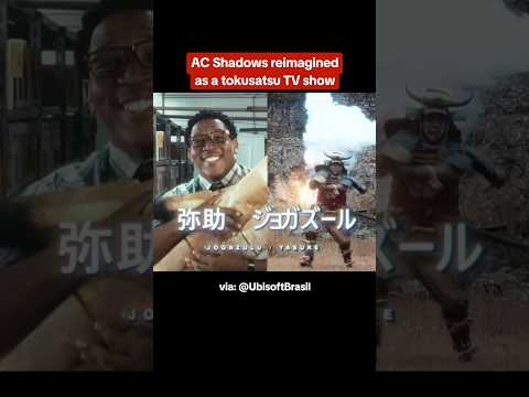 We would totally watch this Assassin’s Creed Shadows tokusatsu TV show… #assassinscreed #shadows
