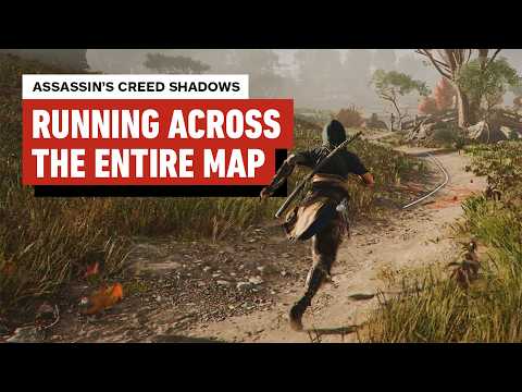 Running Across Assassin’s Creed Shadows’ Entire Map
