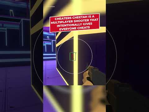 This game is all wall hacks and aimbots #indiegame #pcgamer  #pcgaming #CheatersCheetah