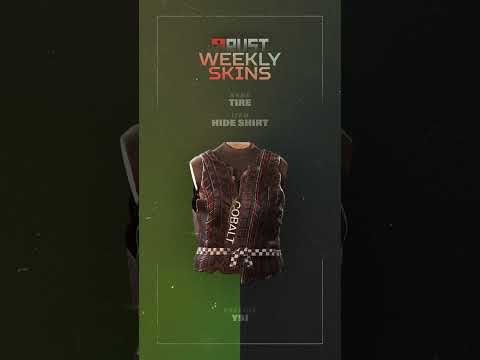 This week’s community skins are live! 🔎🔫💥