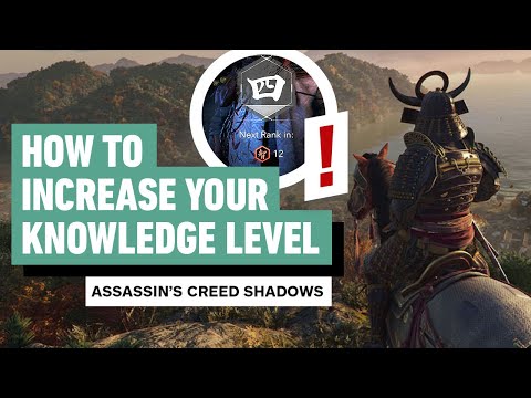 Assassin’s Creed Shadows: How To Increase Your Knowledge Level