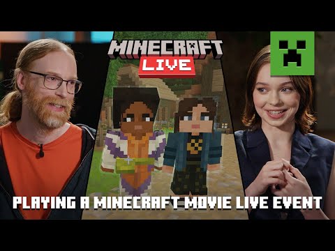 Minecraft LIVE – March 2025 | The Deep Dig – A MINECRAFT MOVIE LIVE EVENT