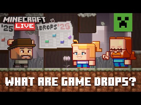 Minecraft LIVE – March 2025: WHAT ARE GAME DROPS?! FEATURING THE TINIES