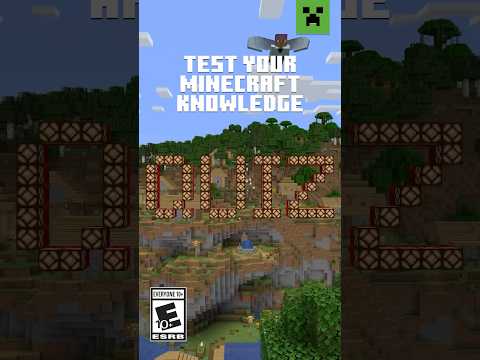 DO YOU KNOW MINECRAFT?
