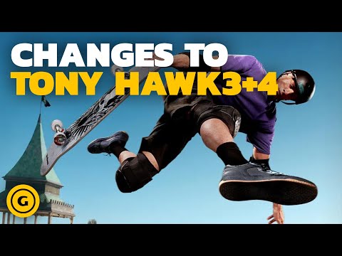 Major Changes Planned for Tony Hawk’s Pro Skater 3+4