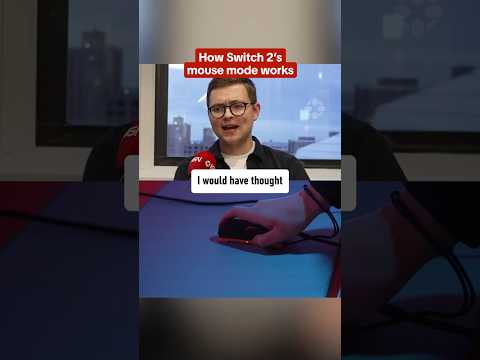 How the Switch 2 mouse mode feels