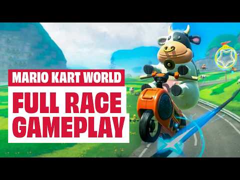 Mario Kart World Gameplay: A Full Race of Knockout Tour