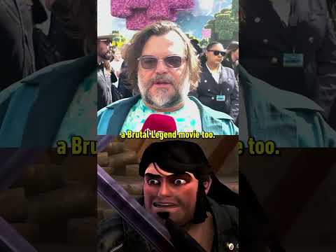 Jack Black on the Brutal Legend movie. Brought to you by @McDonalds