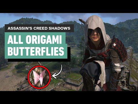Assassin’s Creed Shadows: All 10 Origami Butterfly Locations
