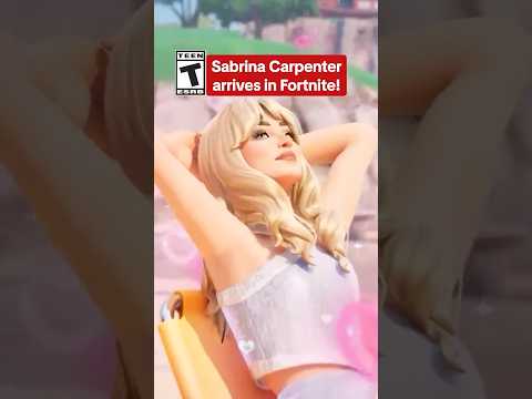 You’ll just have to taste me, when he readies up. #sabrinacarpenter #fortnite #fortnitefestival