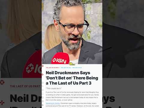 The Last of Us Part 3? No, but we ARE getting a Season 3! #thelastofus #neildruckmann #hbo #max #ign