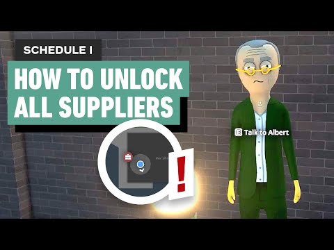 Schedule I: How to Unlock All Suppliers | Stash Locations