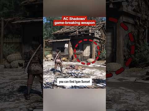 This weapon RUINS Assassin’s Creed Shadows 😭 #assassinscreedshadows #assassinscreed #weapon #ruin