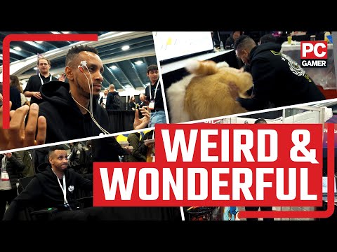 GDC’s CRAZIEST controllers: giant cat butts, shower chaos and driving with your actual face!