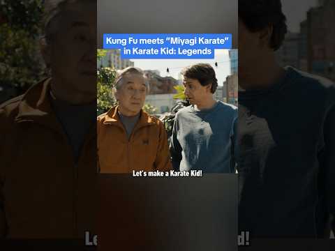 Mr. Han & Daniel LaRusso team up to teach “Miyagi Karate” #karatekidlegends #karatekid