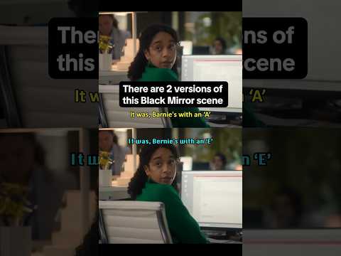 How Black Mirror changed this scene