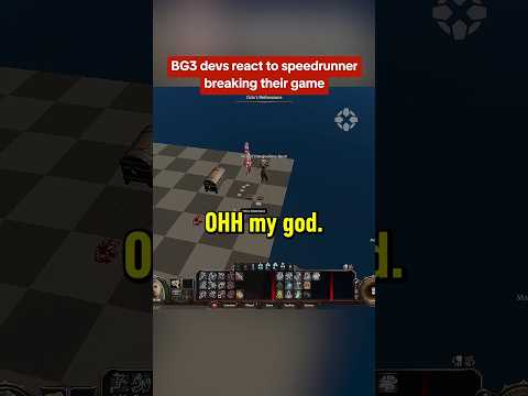 Baldur’s Gate 3 devs watch their game break