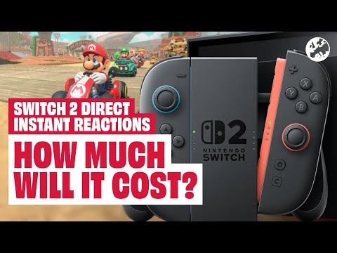 Nintendo Switch 2 Live Reaction – How Much Will It Cost? Let’s Find Out!