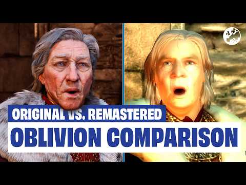 Oblivion Graphics Comparison – Original VS. Remastered