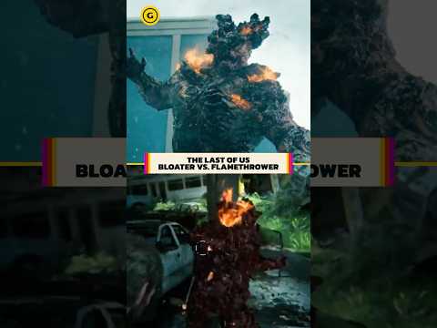 LAST OF US Bloater Fight Show vs Game