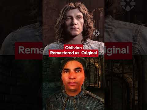 The Elder Scrolls IV: Oblivion 2025 vs. 2006 – The differences are wild #elderscrolls #oblivion #ign