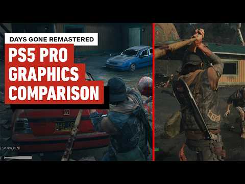 Days Gone Remastered – PS5 Pro Graphics Comparison